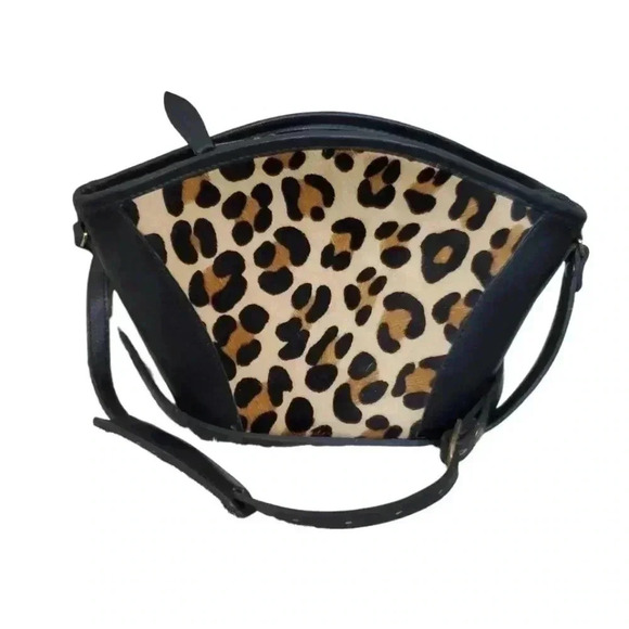 Le Voar Handbags - LE Voar Animal hair and natural leather Crossbody vintage bag